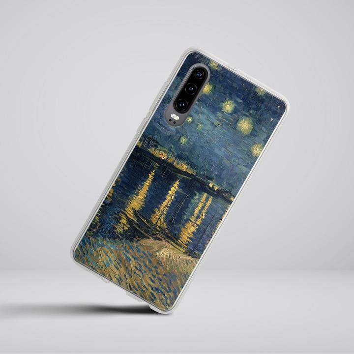 Produktbild DeinDesign Silikon Hülle für Huawei P30 Handyhülle Case Smartphone Schutzhülle Kunst Malerei Vincent Van Gogh (Huawei P30)
