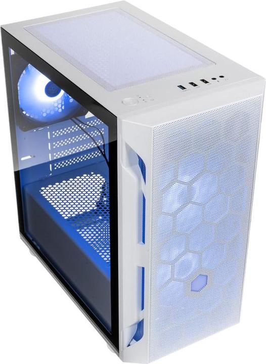 Actual product image Silverstone Fara H1M Pro Micro-ATX case, tempered glass (mATX)