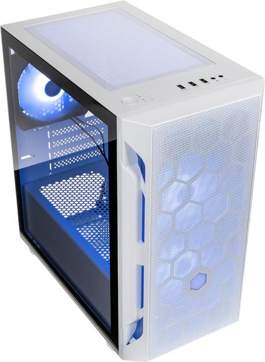 Produktbild Silverstone Fara H1M Pro Micro-ATX Gehäuse, Tempered Glass (mATX)