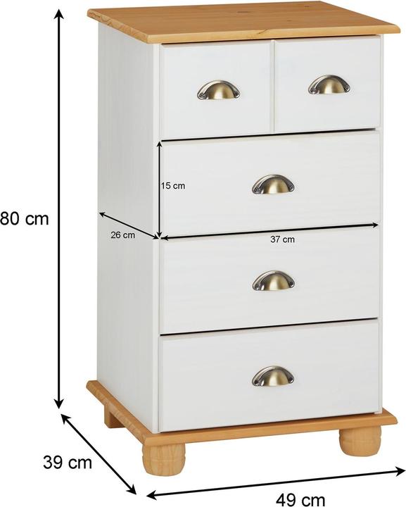 Immagine prodotto IDIMEX Colmar (49 x 39 x 80 cm)