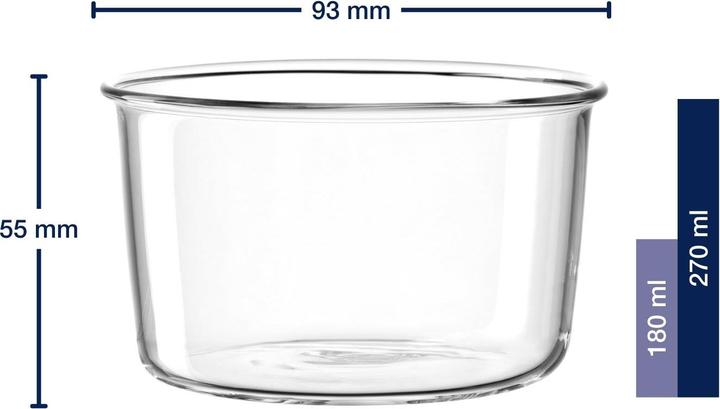 Produktbild Leonardo Schale Vetro 2 Stück, Transparent (9 cm, 0.27 l, 2 x)