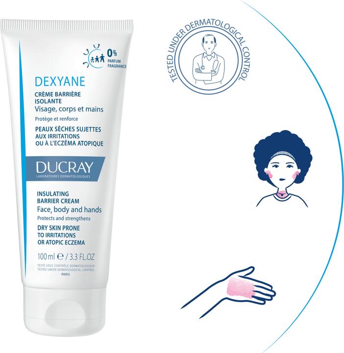Produktbild Ducray dexyane crema 100ml (Körpercreme, 100 ml)