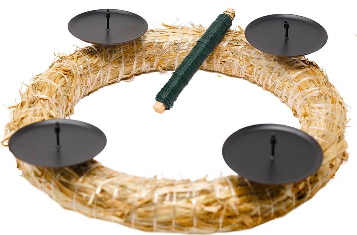 Flowerbox Adventskranz-DIY-Set