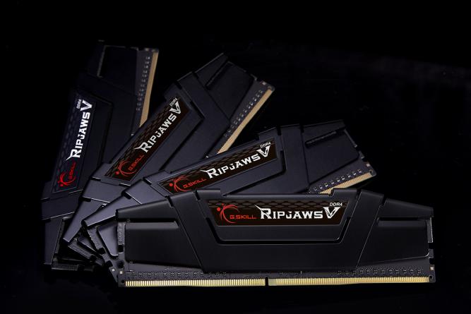 Actual product image G.Skill Ripjaws V (4 x 16GB, 3200 MHz, DDR4-RAM, DIMM)