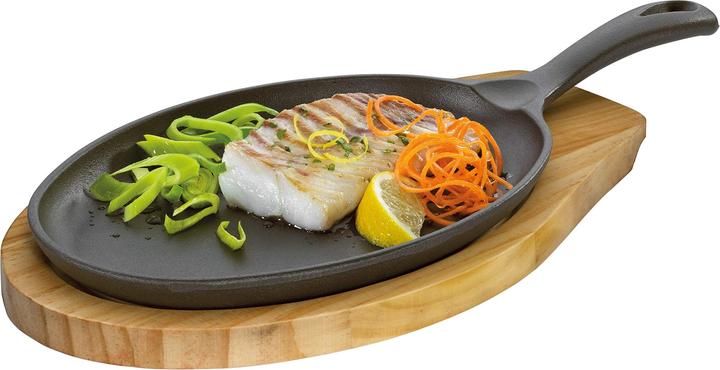 Actual product image Küchenprofi Bbq (Grill pan, Cast iron, 18 x 5 cm)