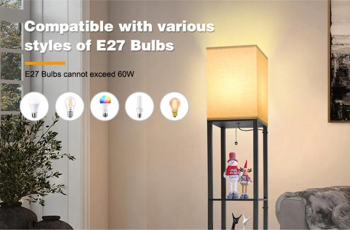 Produktbild Lumina Swiss Retro LED Stehlampe (800 lm, E27)