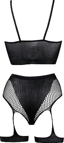 Actual product image Le Désir Bra set with garters (One size)