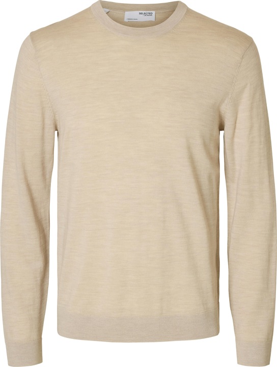 Selected Homme Slhtray Ls Knit Merino Crew Neck Noos