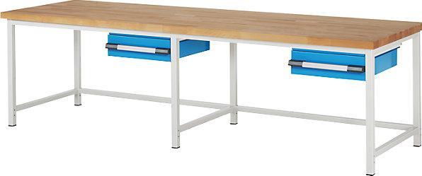 Actual product image eurokraft pro Workbench, frame construction,,. (300 cm, 90 cm)
