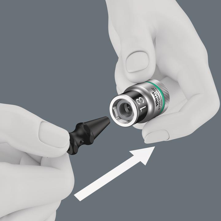 Actual product image Wera Belt C 1 Zyklop socket set (19 mm, 16 mm, 13 mm, 17 mm, 15 mm, 10 mm)