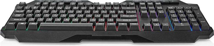Produktbild Nedis Wired Gaming Keyboard | USB Type-A | Folientasten | LED | QWERTY | US-Layout | Netzkabellänge: (Englisch International, Kabelgebunden)