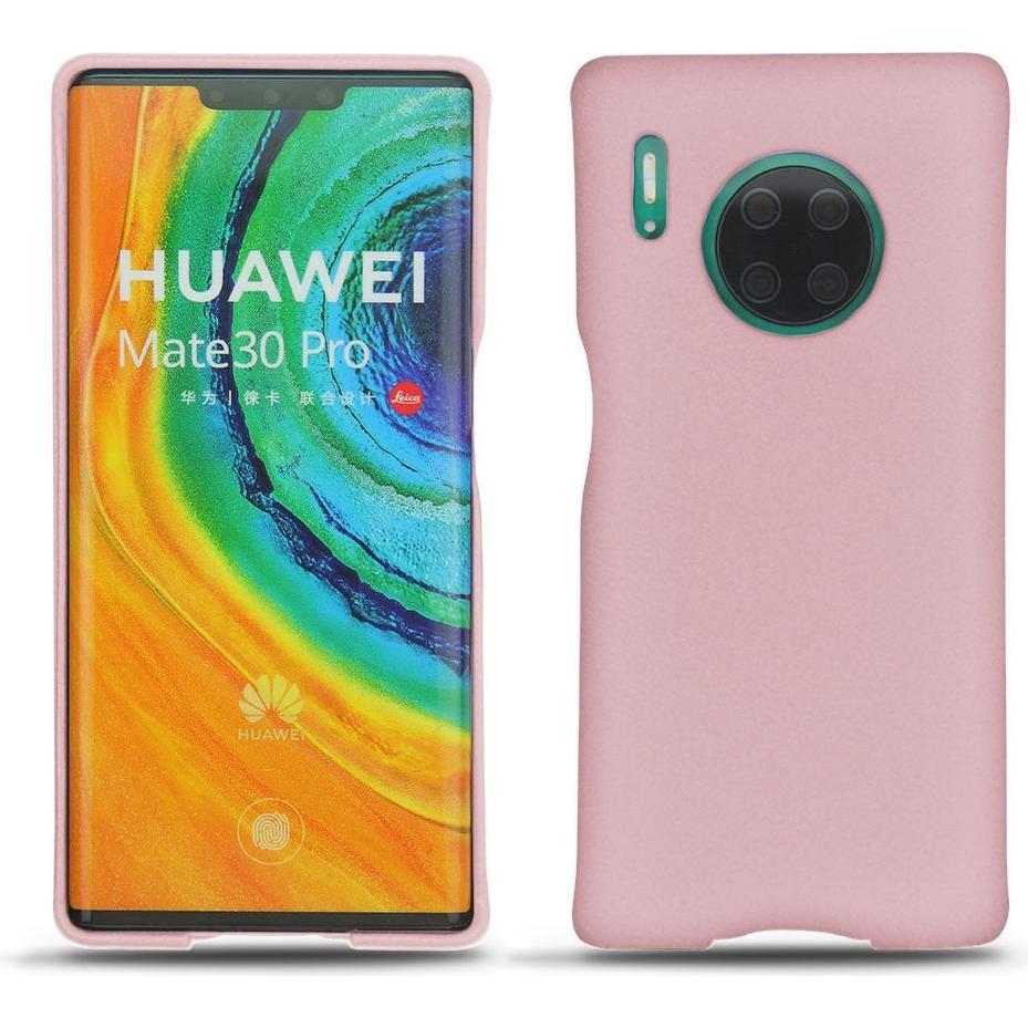 Noreve Lederschutzhülle (Huawei Mate 30 Pro), Smartphone Hülle, Rosa