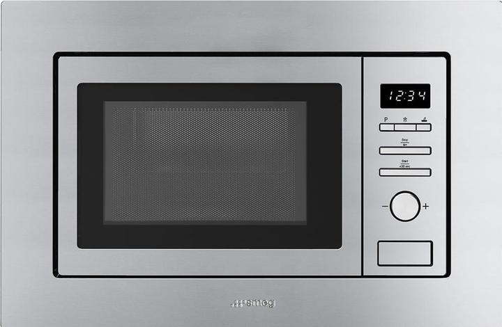 Actual product image Smeg FMI017X microwave oven Built-in Microwave with grill 20 L 800 W Stainless steel (17 l)