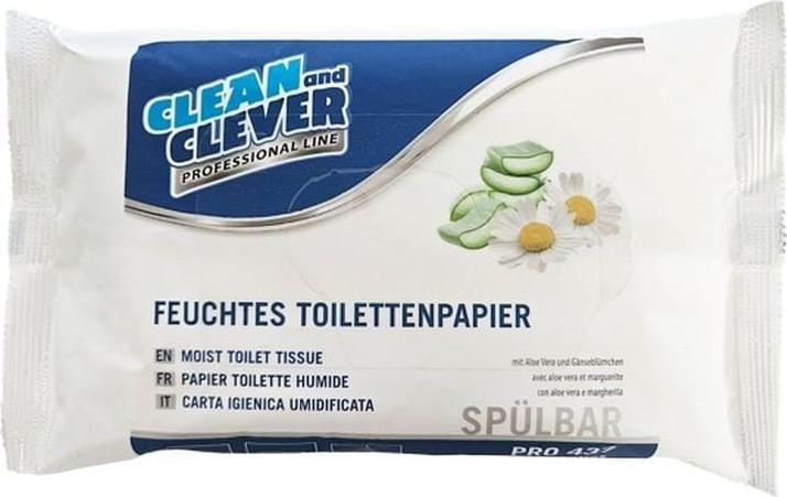 Clean and Clever Feuchtes Toilettenpapier (1 x)
