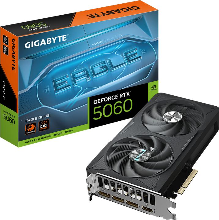 Actual product image Gigabyte GeForce RTX 5060 EAGLE OC (8 GB)
