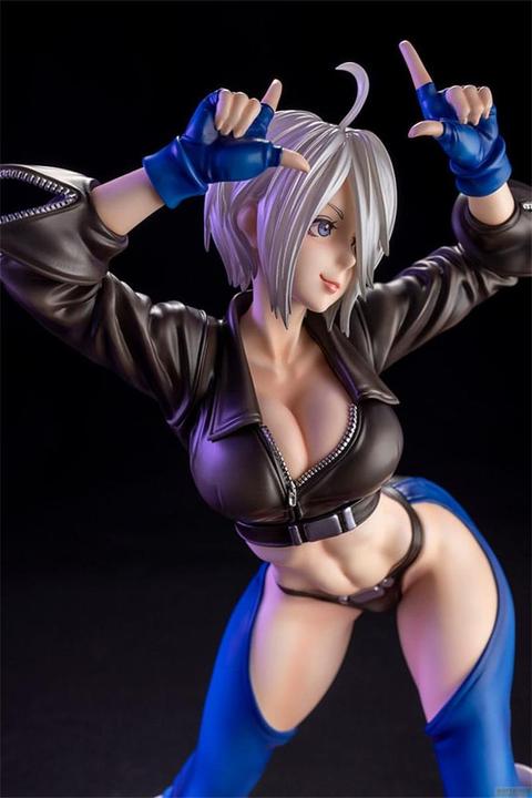 Actual product image Kotobukiya The King of Fighters 2001 PVC Statue 1/7 Angel 21 cm
