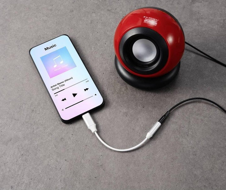 Actual product image Renkforce USB-C®, audio connection cable (1x USB-C® - 1x audio, stereo (3.5 mm Kli (USB Type C, Audio cat, 3.5mm jack)