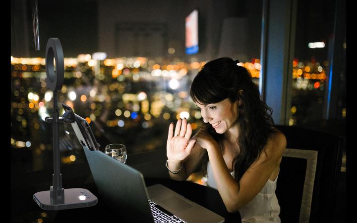 Actual product image DigiPower LED desk light (Ring light)
