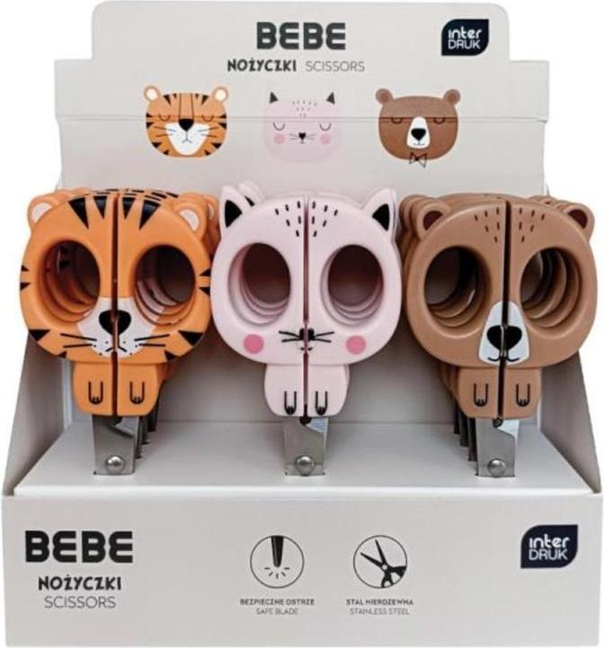 Image du produit Interdruk 13cm BB Friends Schere (12 Stück) (13 cm)