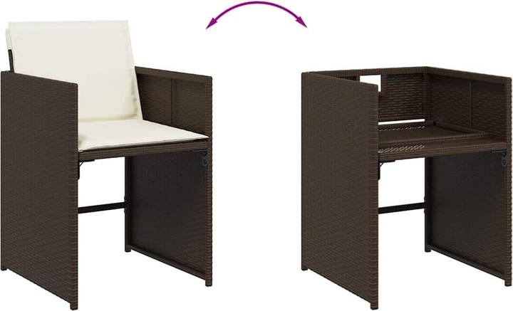 Actual product image vidaXL Garten Essgruppe (106 cm)