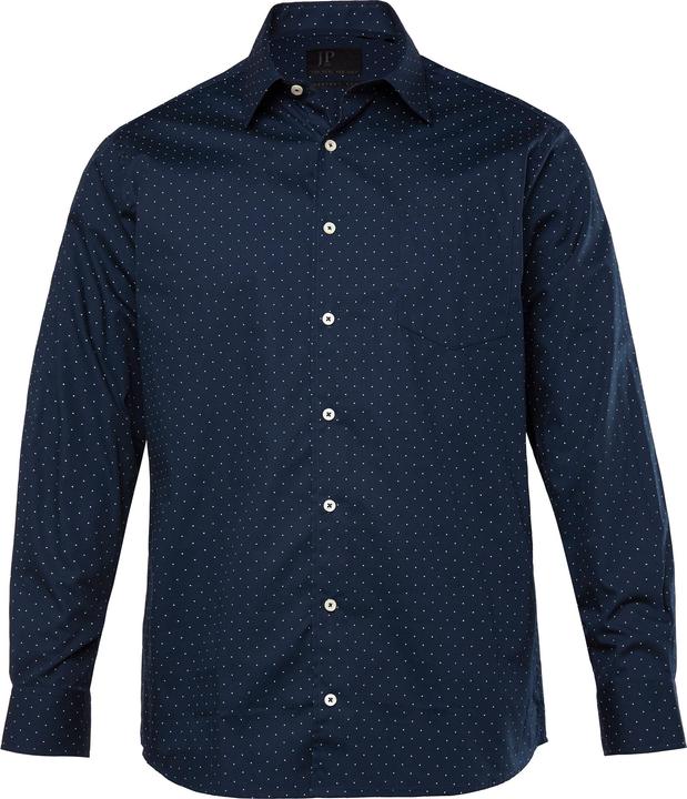 Actual product image JP1880 JP 1880 Hemd, Business, Langarm, bügelfrei, Minimalmuster, Kentkragen, Comfort Fit, bis 8XL (XXL)