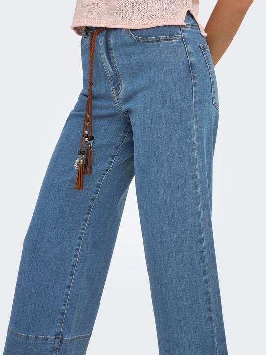 Actual product image Only ONLMADISON Hohe Taille Weiter Beinschnitt Jeans Jeans mit weitem Bein (W28/L32)