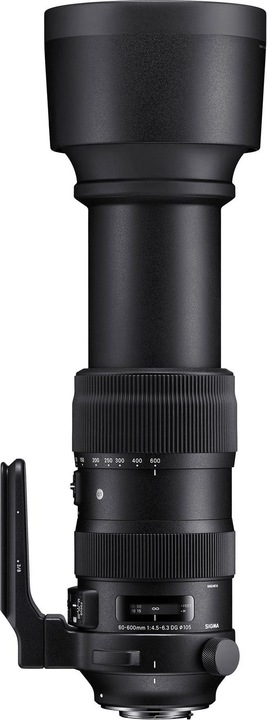 Immagine prodotto Sigma 60-600mm F4.5-6.3 DG OS HSM | Sport, Nikon F (Nikon F, APS-C / DX, Full-frame)