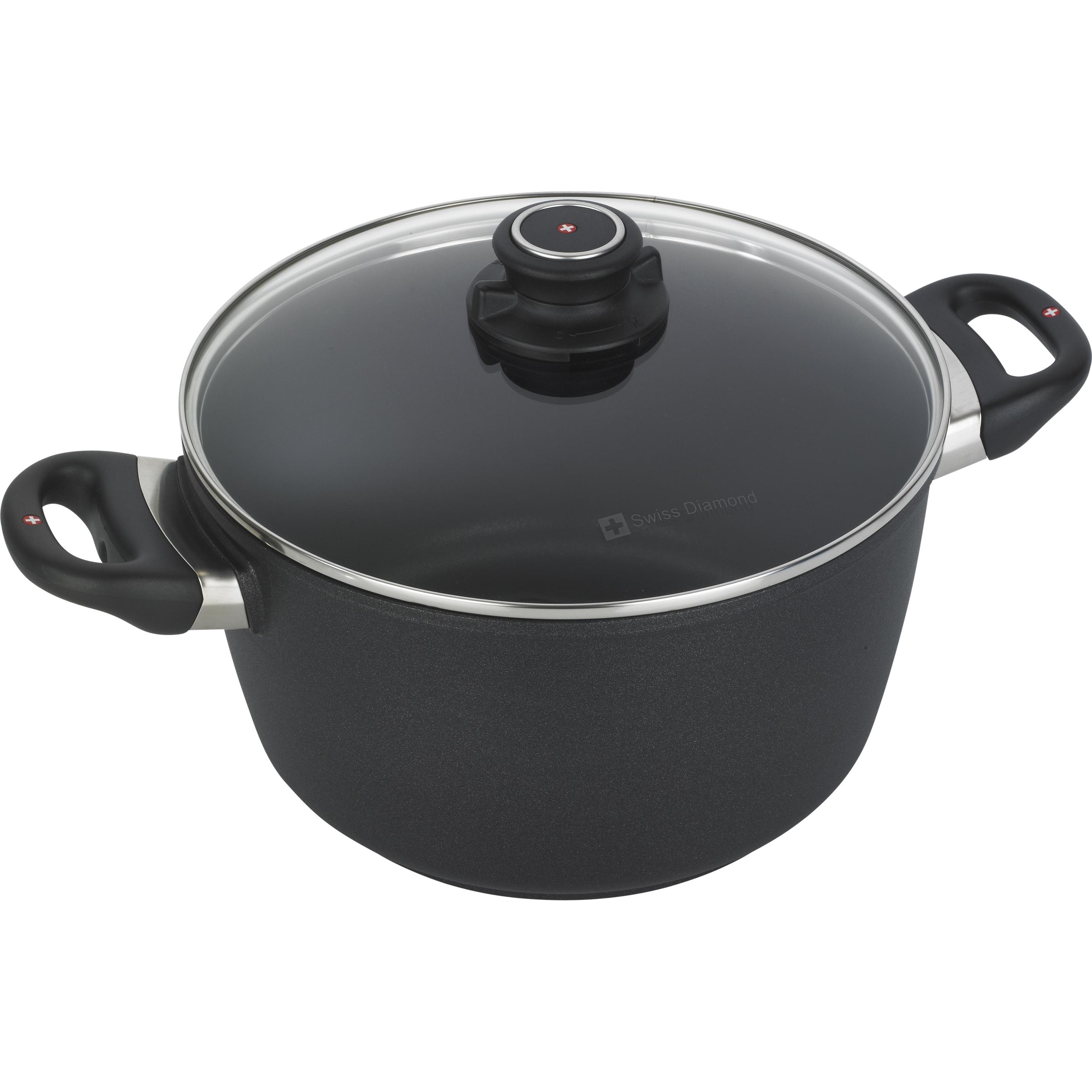 Swiss Diamond XDClassic, Pfanne + Kochtopf, Schwarz