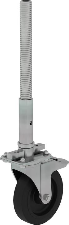 Munk Lenkrolle mit Spindel, elektrisch leitfähig höhenverstellbar ø 200 mm (75 cm)