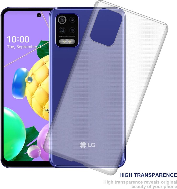Produktbild Cadorabo TPU Ultra Slim AIR Cover (LG K52, LG K62)
