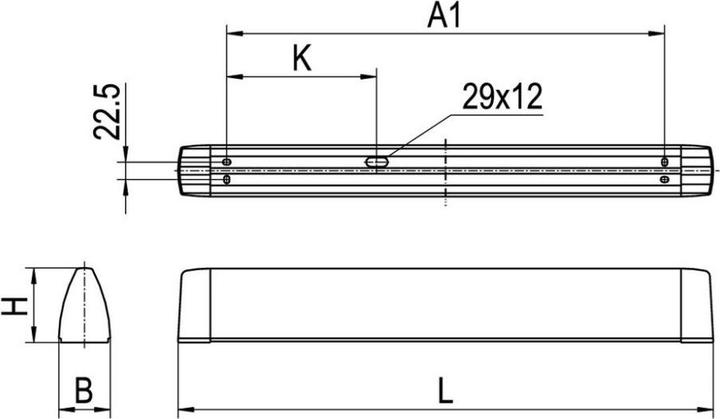 Actual product image Ridi LED diffuser luminaire (4000 lm)