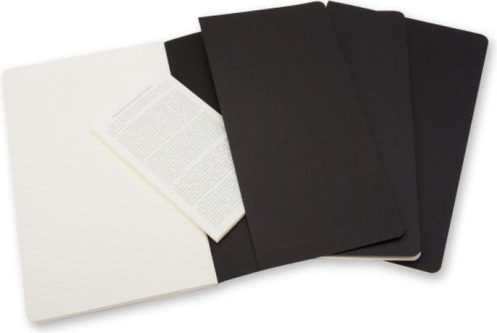 Immagine prodotto Moleskine Set tascabile Cahier di 3 (A6, Righe, Copertina morbida)