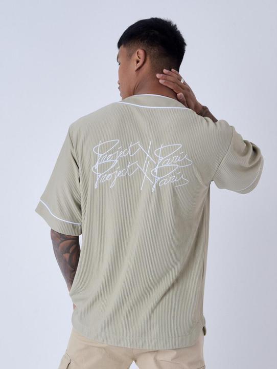 Immagine prodotto Project X Paris camicia da baeball a maniche corte project x pari (S)