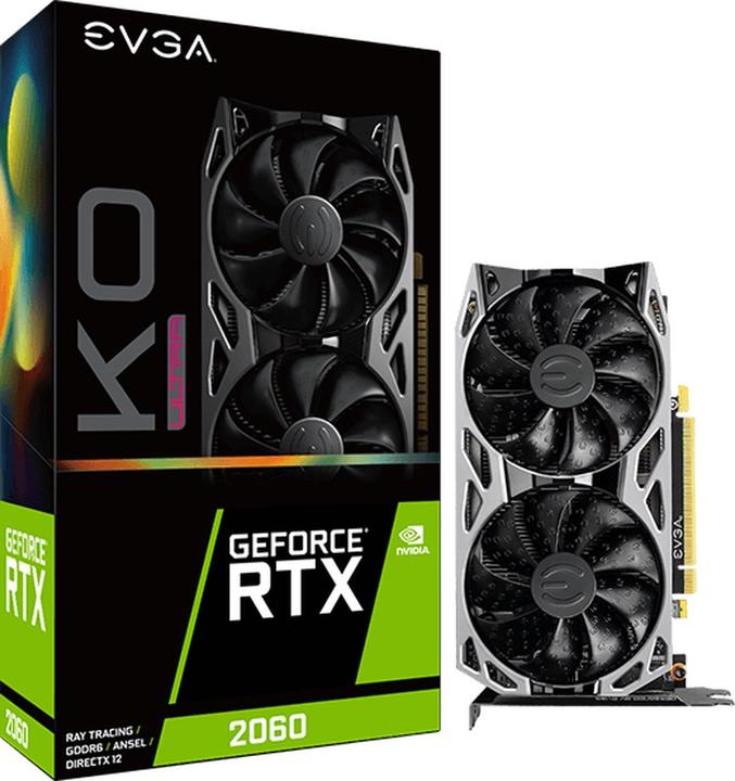 Image du produit EVGA GeForce RTX 2060 KO Ultra Gaming (6 Go)