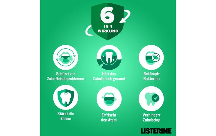 Image du produit Listerine Protection gingivale Total Care (500 ml, Bains de bouche)
