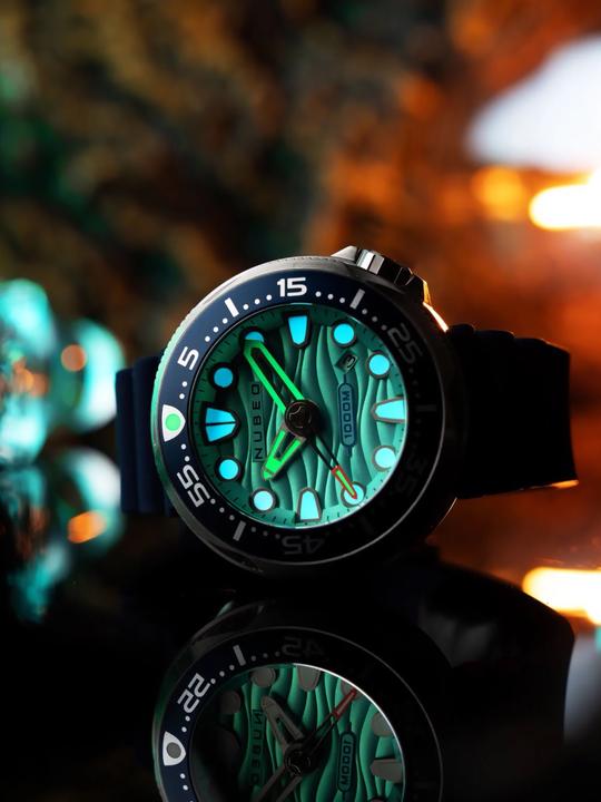 Actual product image Nubeo NB-6102-02 Ventana Limited Edition (Diving watch)