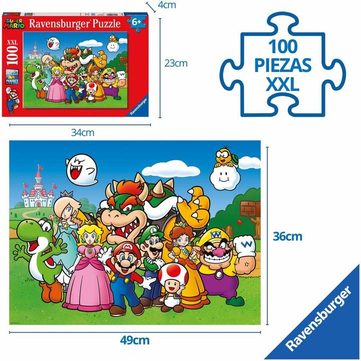 Immagine prodotto Ravensburger Super Mario Fun XXL (100 pezzi)