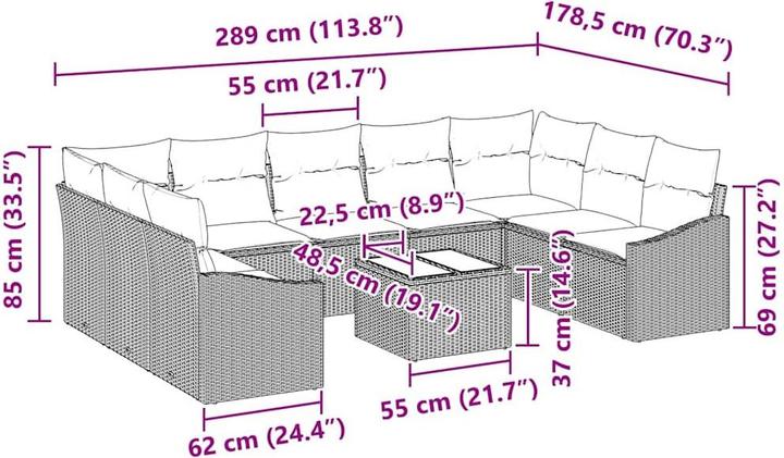Produktbild vidaXL Florent