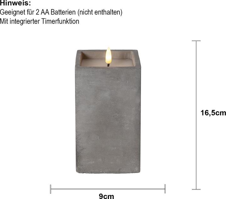 Image du produit Star Trading Bougie LED Pillar Flamme Cem (1 x)