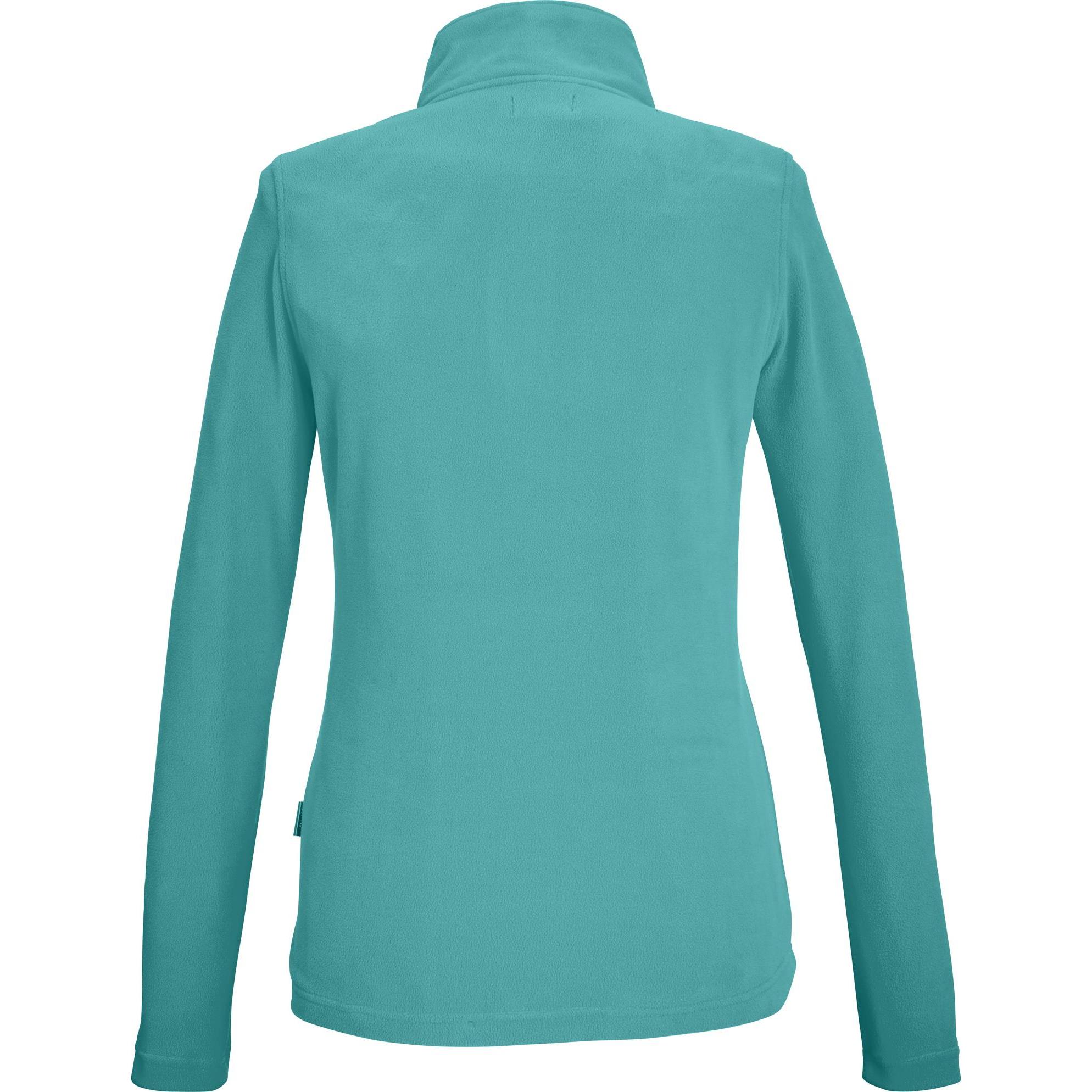 Killtec, Donne, Felpa + Maglione, Damen Fleece Sweatshirt 1/4 KSW 101 türkis, Turchese, (46)
