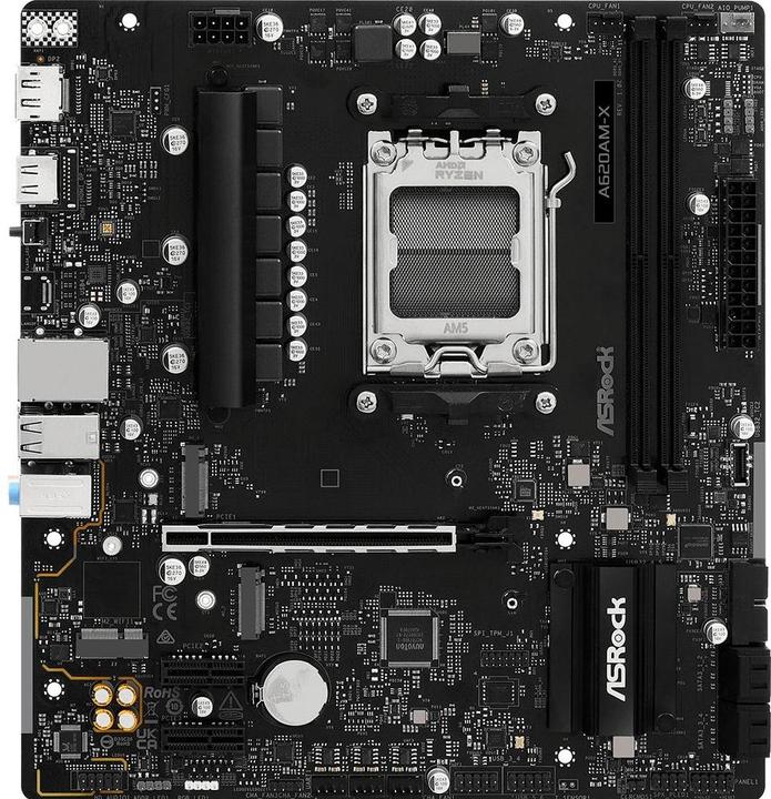 Image du produit AsRock A620AM-X AM5 mATX HDMI/DP DDR5 (AM5, AMD A620, mATX)