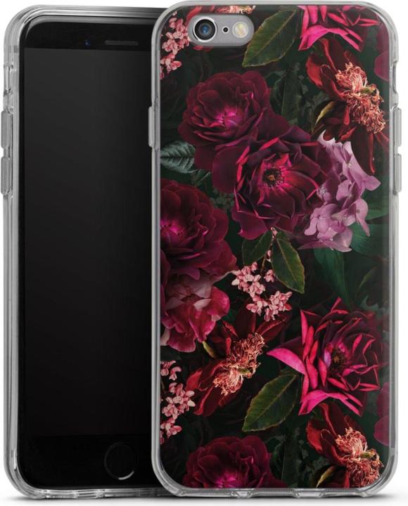 Produktbild DeinDesign Silikon Hülle für Apple iPhone 6 Handyhülle Case Smartphone Schutzhülle Blumen Blüte Rose (Apple iPhone 6)