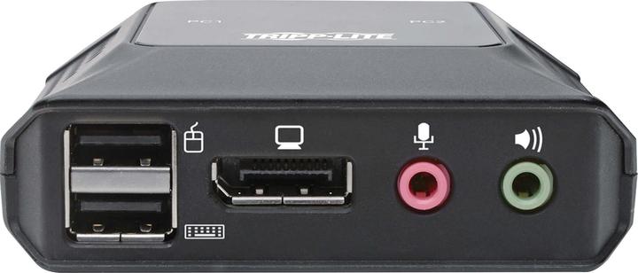 Produktbild Eaton 2-Port DisplayPort 1.1/USB KVM Switch with Audio/Video Built-In Cables USB Periphera