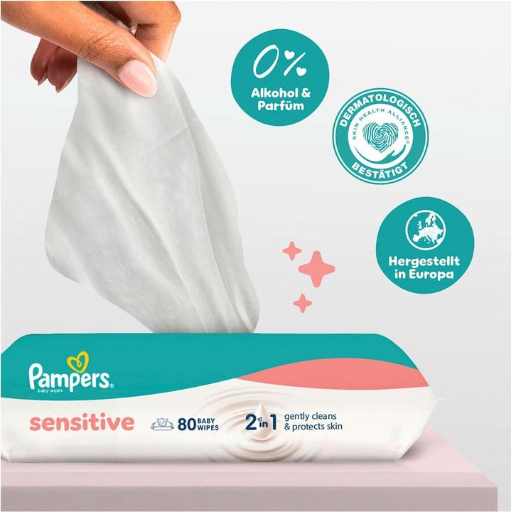 Image du produit Pampers Sensible (4 x 80 pcs)