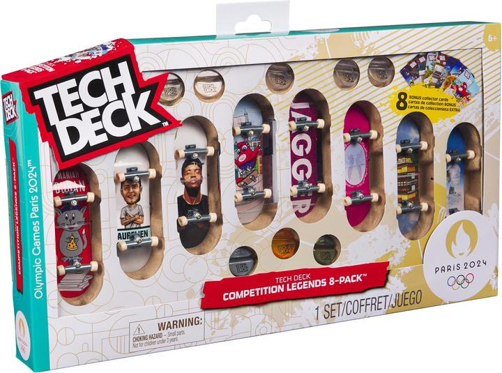 Actual product image Spin Master Tech Deck Olympic Pack 8-Pack