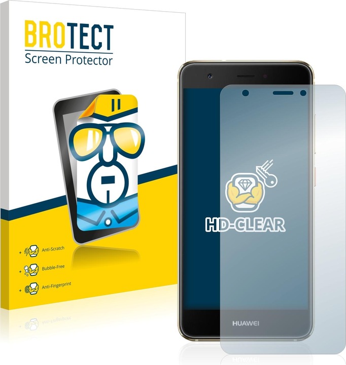 Actual product image BROTECT Screen Protector Clear (2 Piece, Nova)