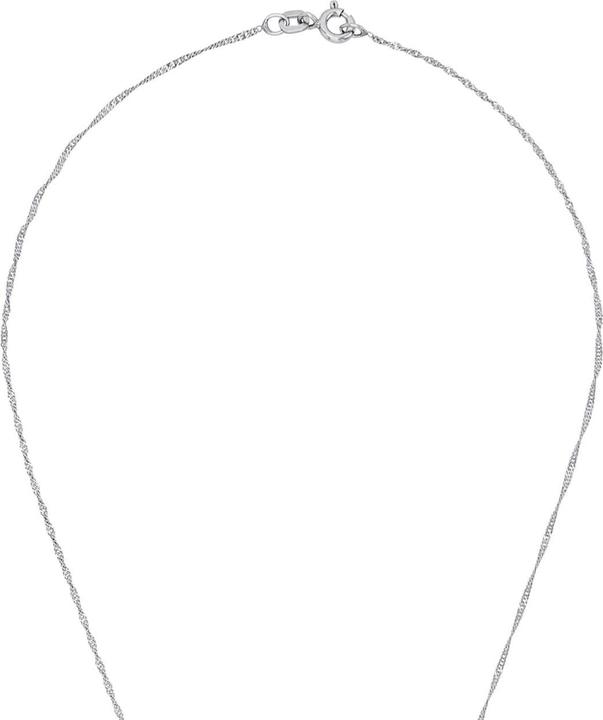 Produktbild Amor Halsschmuck für Damen, 925 Sterling Silber, Zirkonia synth. | Blume (Silber 925)