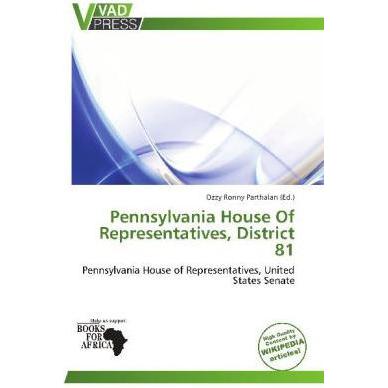 Pennsylvania House Of Representatives, District 81, Fachbücher