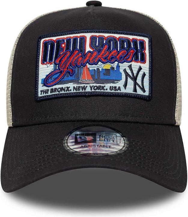 Produktbild New Era A-Frame Trucker Cap - MLB Patch New York Yankees