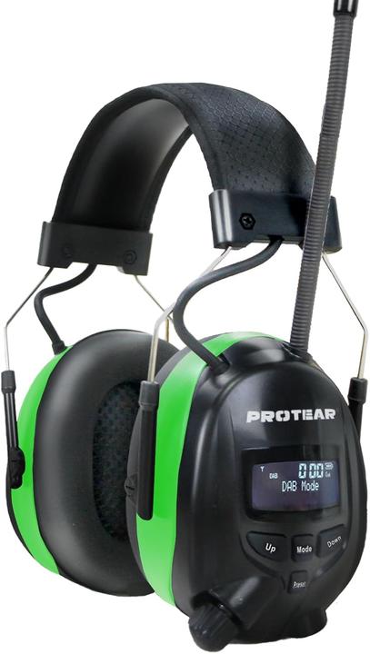 Protear Gehörschutz mit Bluetooth & DAB+ (1x)